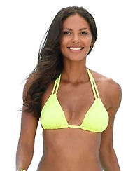 Lascana Women's Strappy Triangle Bikini Swimsuit Top Bra Sizing