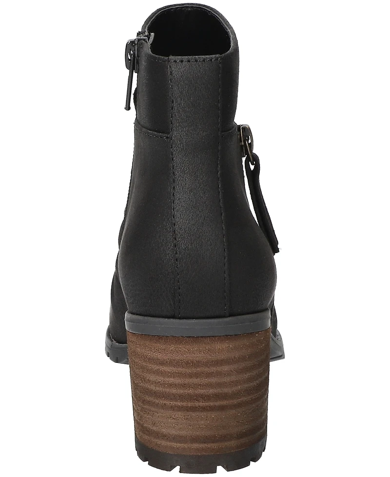 Bella Vita Women's Janita Block Heel Ankle Booties