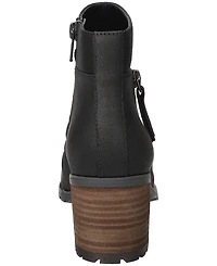 Bella Vita Women's Janita Block Heel Ankle Booties