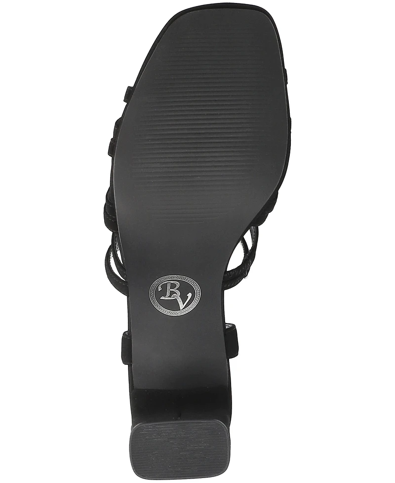 Bella Vita Women's Damsel Square Toe Heeled Sandals