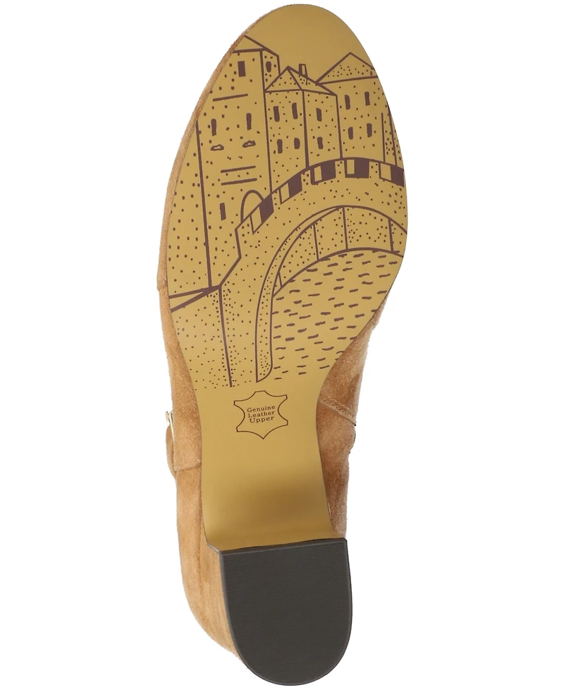 Bella Vita Women's Gamela Dress Block Heel Ankle Booties