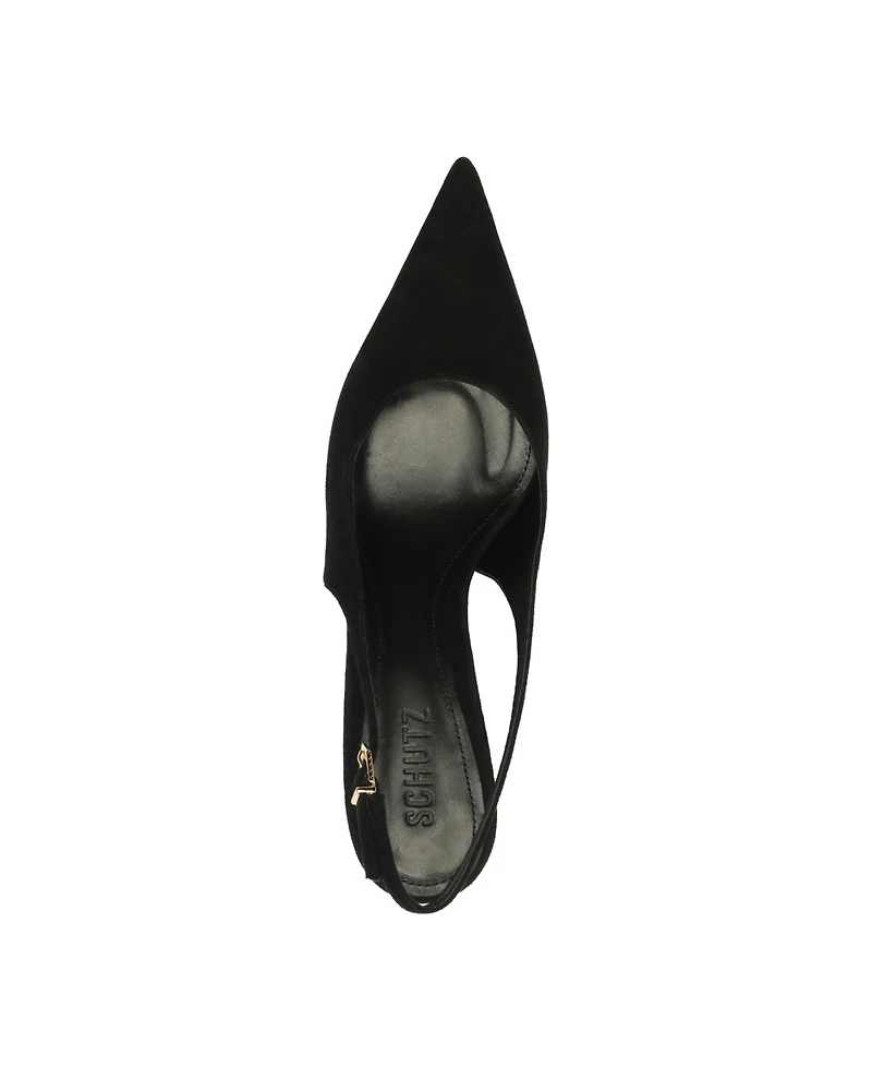 Schutz Women's Alicia Slingback Pointy Toe Pumps