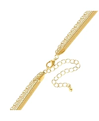 Jessica Simpson Layered Butterfly, Cross & Heart Pendant Necklace Set