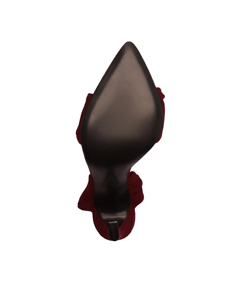 Schutz Women's Meline Twisted Dual-Band Mule Sandals