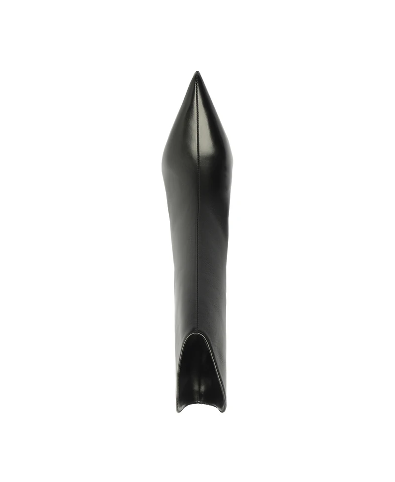 Schutz Women's Maryann Curve Pointy Toe Booties