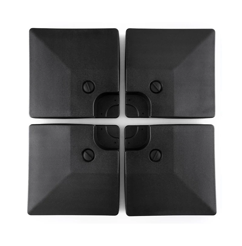 4-Piece 20L Cantilever Offset Patio Umbrella Base