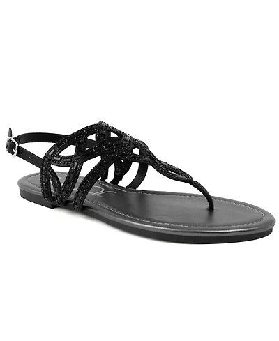 Sugar Women's Flickering Thong Flat Sandals