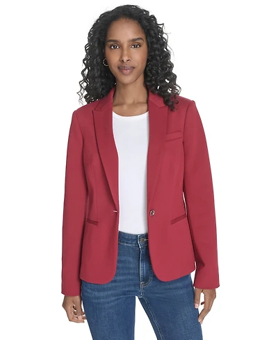 Tommy Hilfiger Women's One-Button Blazer Clone