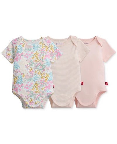 Magnetic Me Baby Cotton Bodysuits, 3 Pack