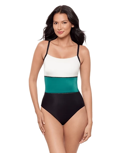 Miraclesuit Women's Spectra Trifecta Underwire One-Piece Swimsuit