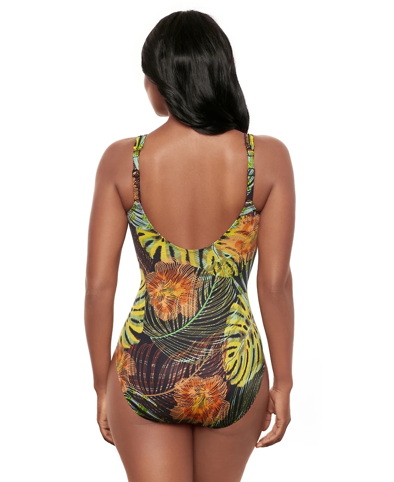 Miraclesuit Women's Sunset Islet Madero Tummy-Control Underwired One-Piece Swimsuit
