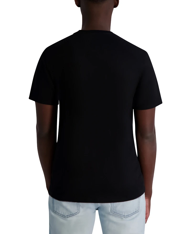 Karl Lagerfeld Paris Men's Dripping Caviar Logo T-Shirt