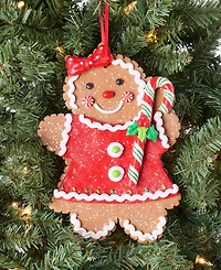 Holiday Lane Gingerbread Village Gingerbread Girl Ornament, Macy's Exclusive