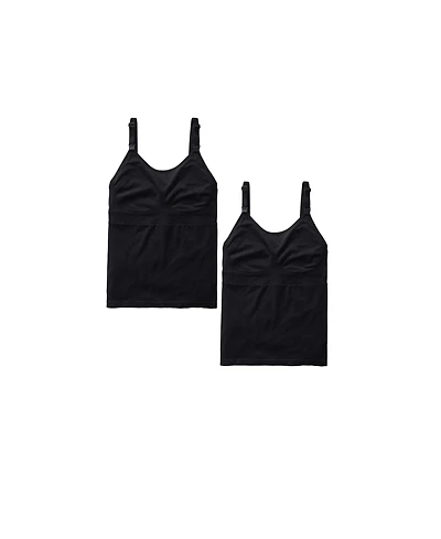 Ingrid + Isabel Maternity Basics Nursing Pumping Cami Bundle 2 Pack