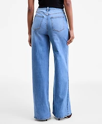 On 34th Women's High-Rise Wide-Leg Jeans, Macy's Exclusive