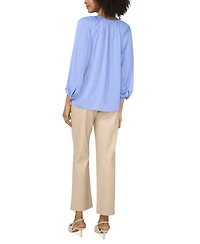 Vince Camuto Women's Tie-Neck Peasant-Sleeve Blouse