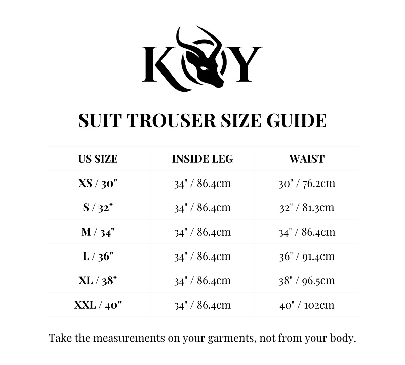 Koy Clothing Men's Linen Wool Silk Blend Trousers