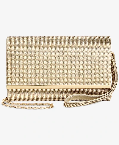 I.n.c. International Concepts Caitlin Satin and Crystal Clutch, Exclusively at Macy's