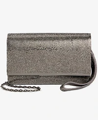 I.n.c. International Concepts Caitlin Satin and Crystal Clutch, Exclusively at Macy's