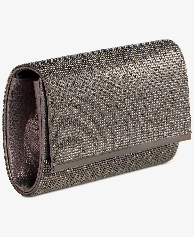 I.n.c. International Concepts Caitlin Satin and Crystal Clutch, Exclusively at Macy's