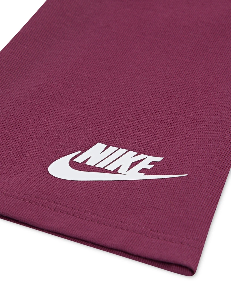 Nike Baby Girls Printed Bodysuit & Flare Leggings, 2 Piece Set