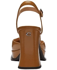 Coach Women's Sculpted-Heel Platform Pumps