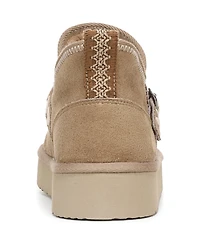 Blowfish Malibu Women's Mokolo Round Toe Pull On Platform Short Boots
