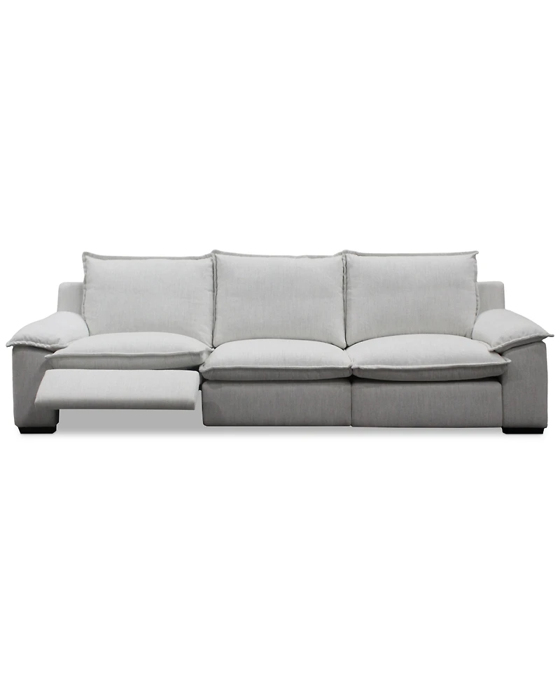 Borsi -Pc. Sofa Sectional with 2 Power Recliners