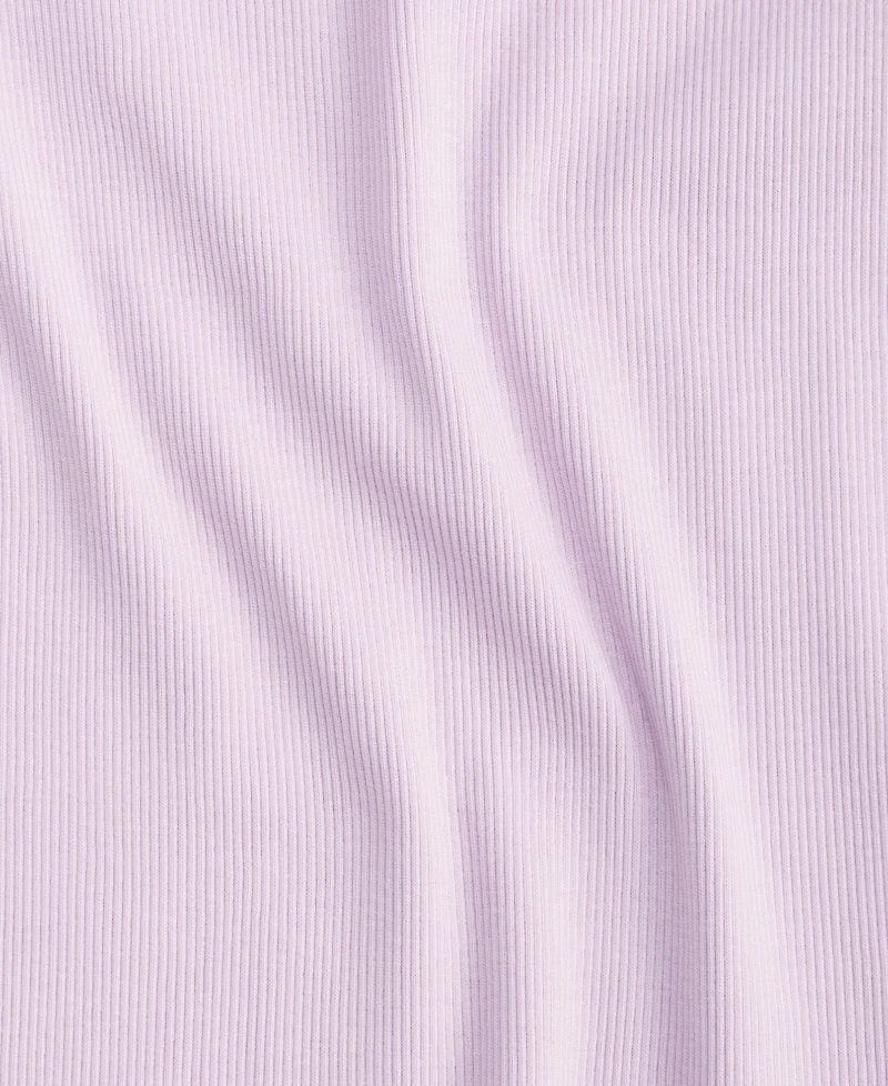 On 34th Women's Square-Neck Flutter-Sleeve Ribbed Top, Macy's Exclusive