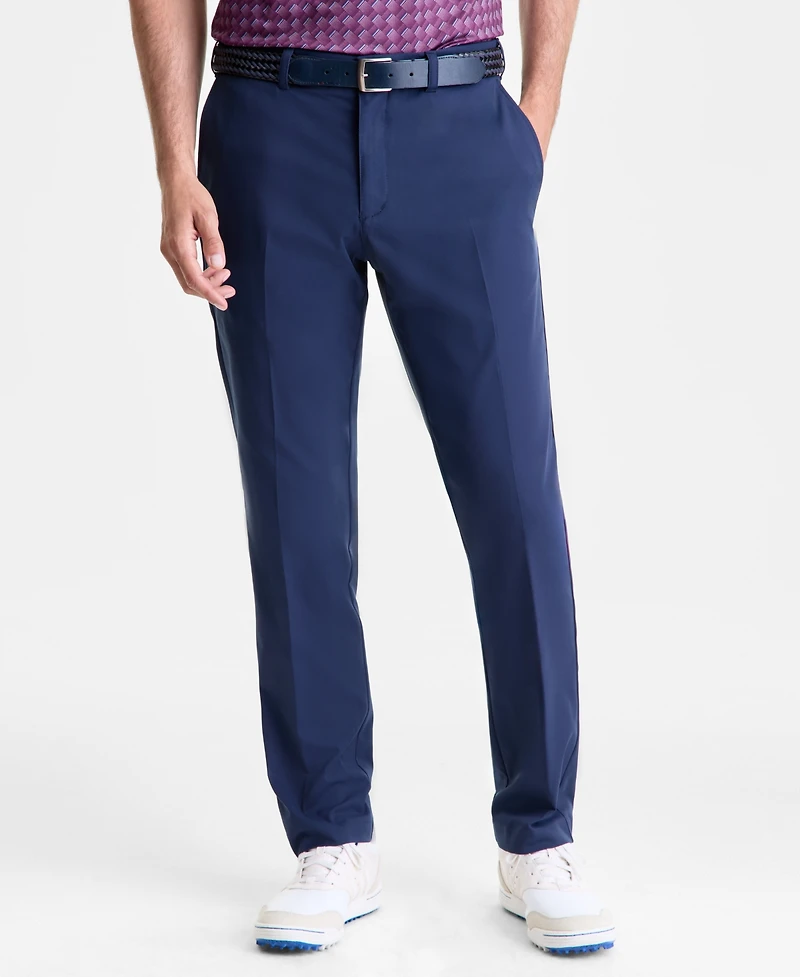Pga Tour Men's Moisture Wicking Active-Waistband Golf Pants