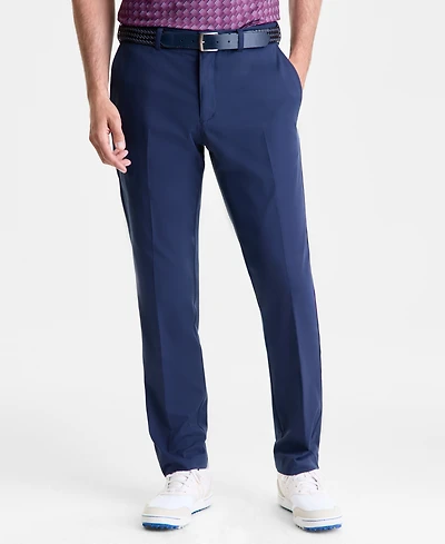 Pga Tour Men's Moisture Wicking Active-Waistband Golf Pants