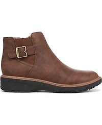 Dr. Scholl's Women's Calm One Round Toe Chelsea Short Boots