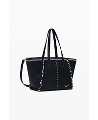 Desigual Women's Large shopper bag with stitching
