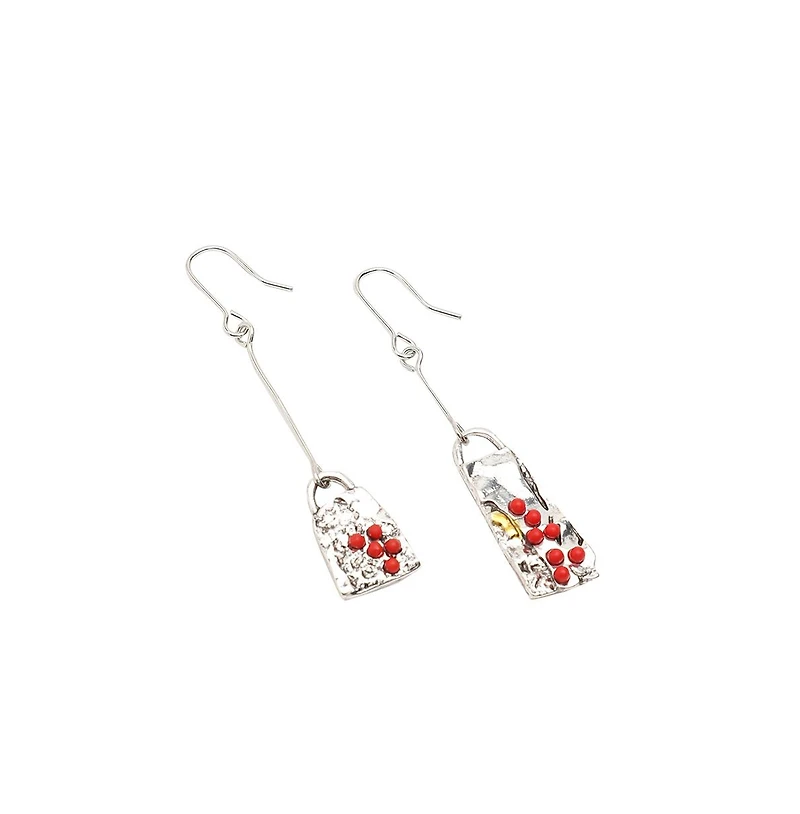 Sohi Women's Gold Bag Drop Earrings