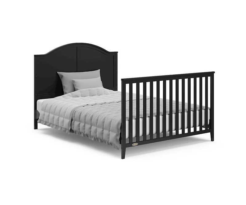 Graco Wilfred 5-in-1 Convertible Crib (Black) – Gold Certified