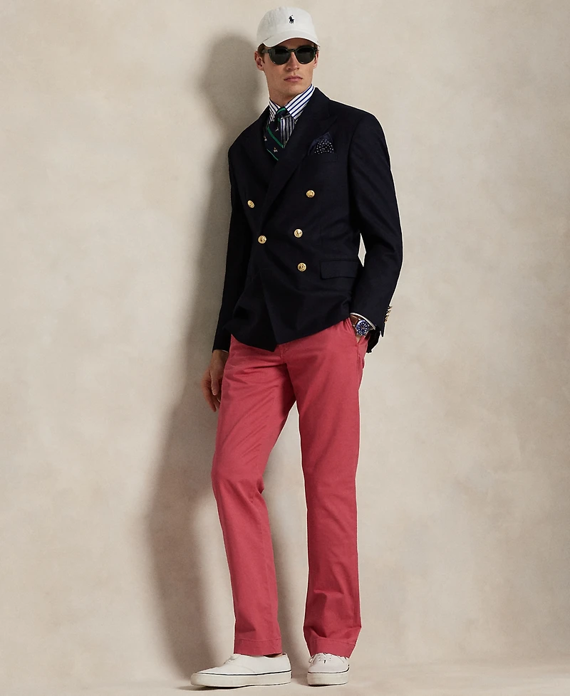 Polo Ralph Lauren Men's Straight-Fit Washed Stretch Chino Pants