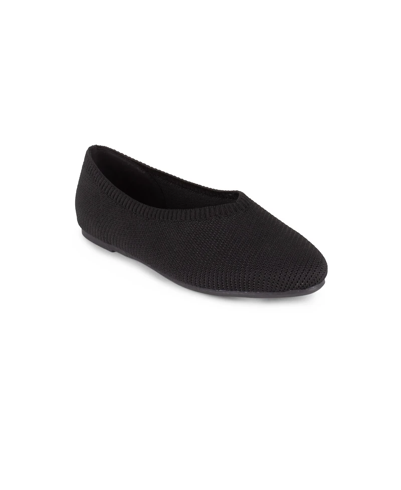 Tahari Women's Martinique Knit Slip-On Flats