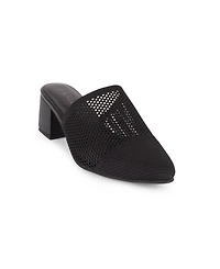 Tahari Women's Santorini Knit Slip-On Mules