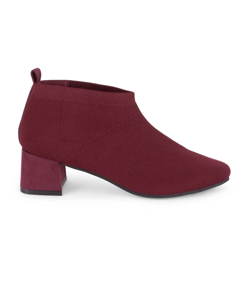 Tahari Women's Corniche Knit Ankle Boots
