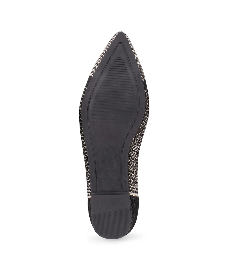 Tahari Women's Antigua Knit Slip-On Flats