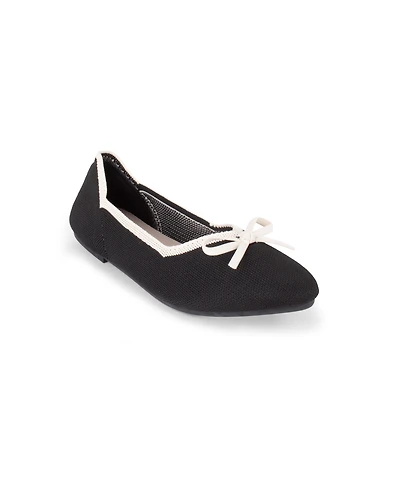 Tahari Women's Tortuga Knit Slip-On Flats