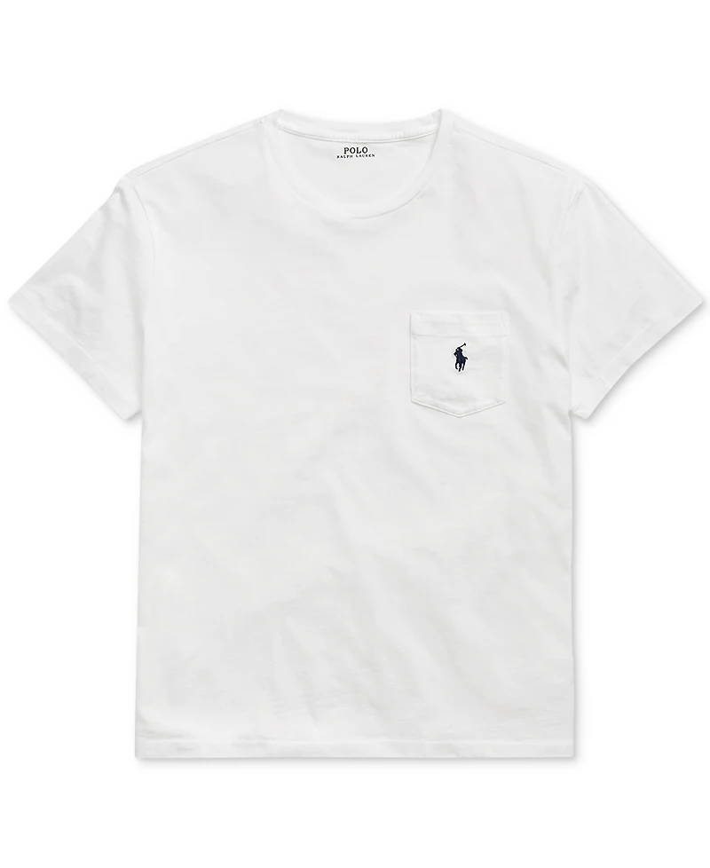 Polo Ralph Lauren Men's Big & Tall Crew-Neck Pocket T-Shirt