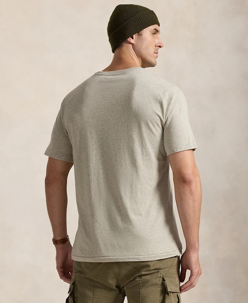 Polo Ralph Lauren Men's Big & Tall Crew-Neck Pocket T-Shirt