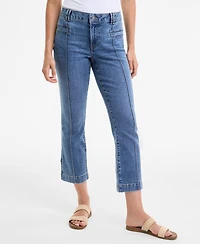 Nautica Jeans Women's Front-Seam Cropped