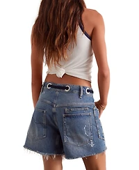 Free People Women's Moxie Denim Shorts