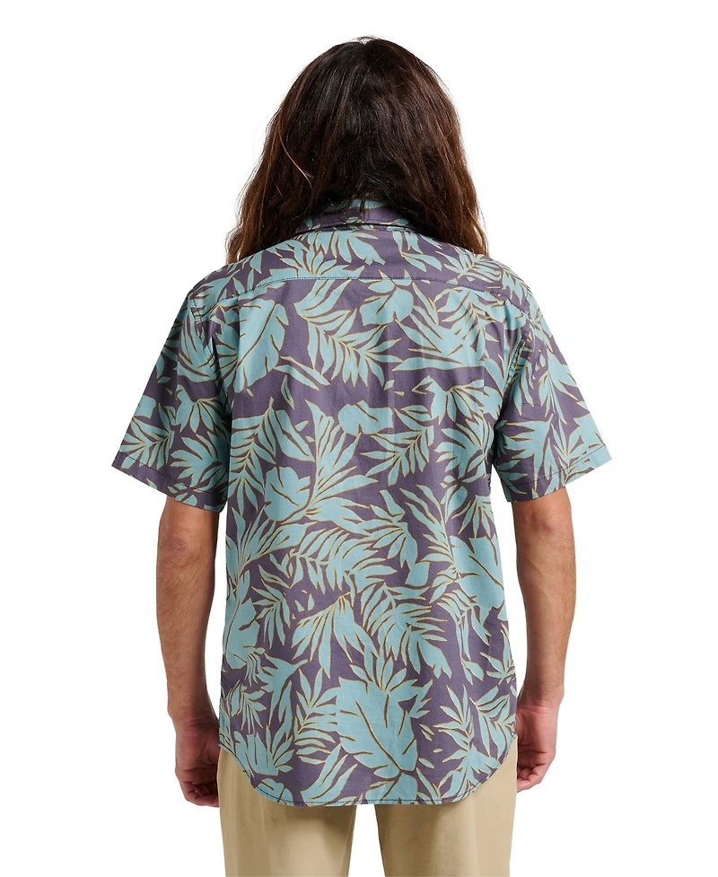 Quiksilver Men's Palm Trip Classic Short Sleeve Shirt