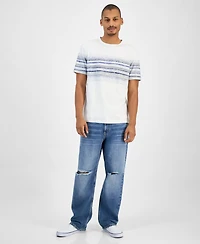 Sun + Stone Men's Striped T-Shirt, Macy's Exclusive
