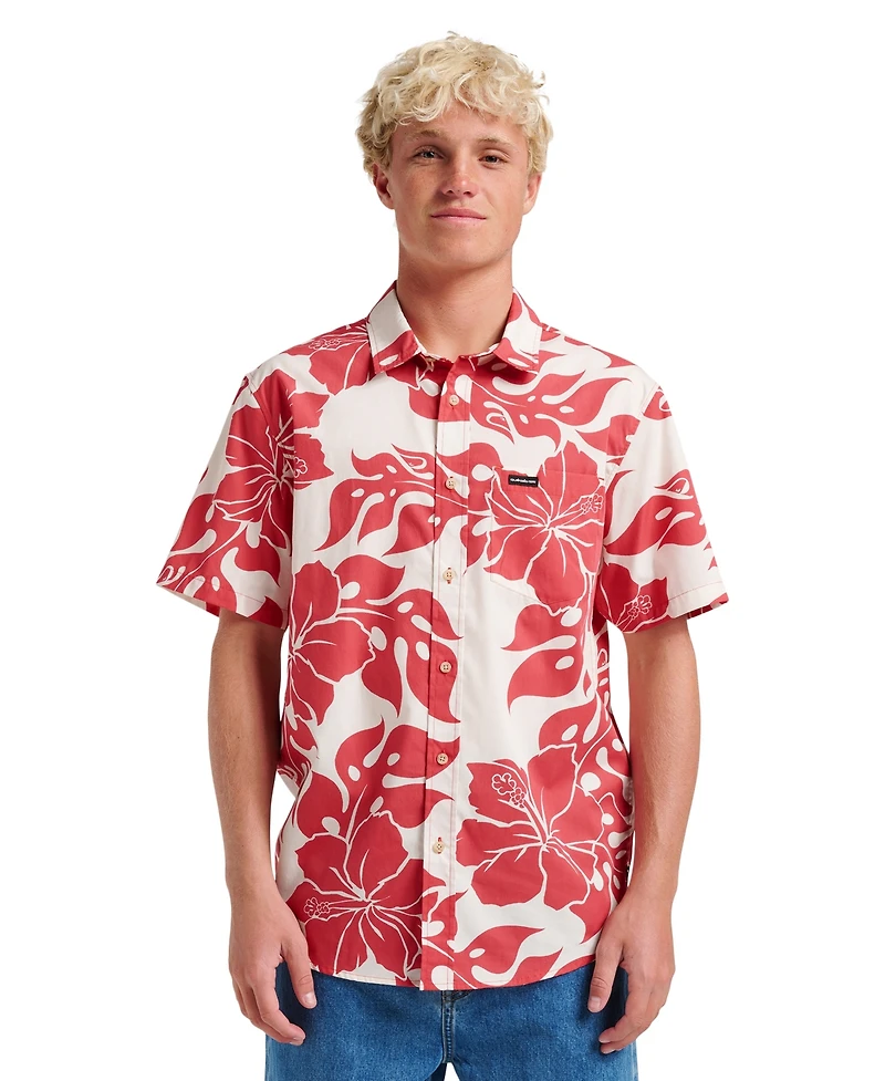 Quiksilver Men's Oceanview Classic Short Sleeve Shirt