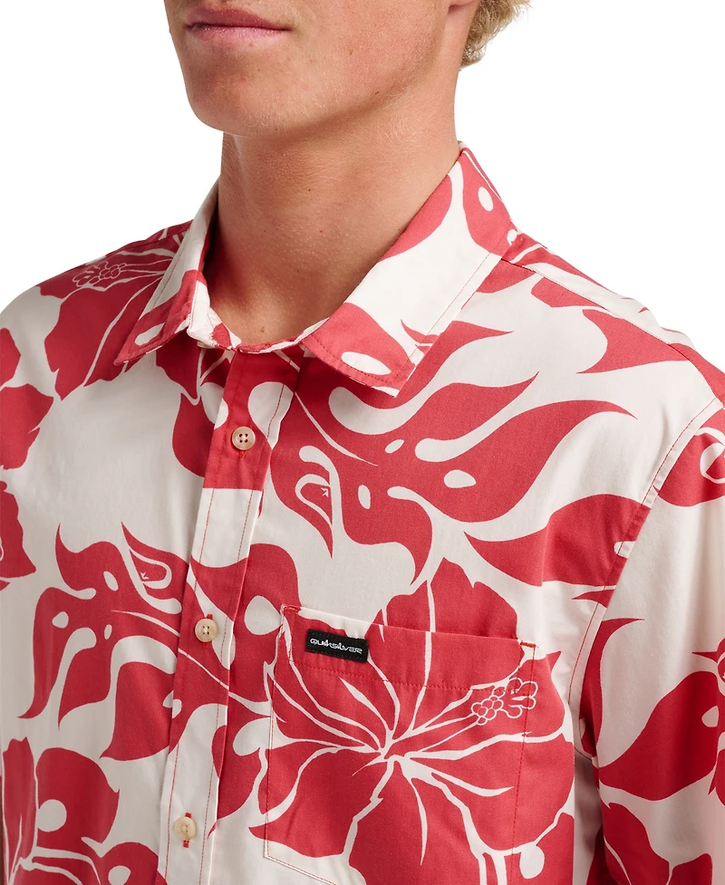 Quiksilver Men's Oceanview Classic Short Sleeve Shirt