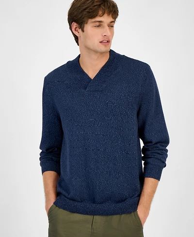 Sun + Stone Men's Shawl-Collar Sweater, Macy's Exclusive